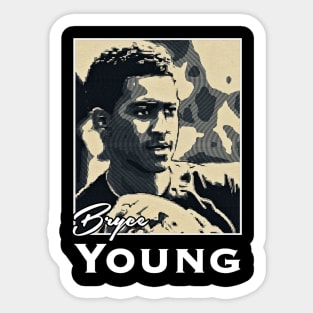 Bryce Young Alabama Sticker